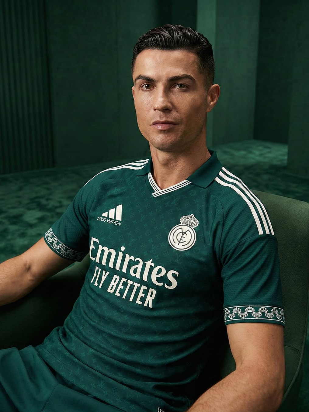 LOUIS VUITTON x Real Madrid コラボシャツ REAL MADRID x LOUIS VUITTON PLAYER VERSION JERSEY — PLAYER VERSION